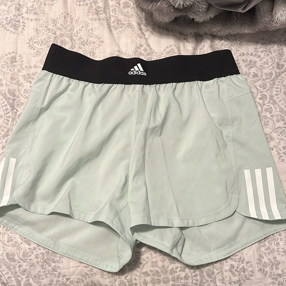 Teal shorts